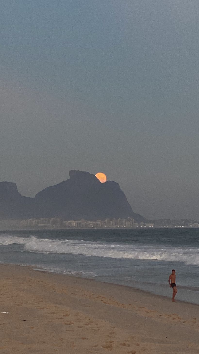 A majestosa lua