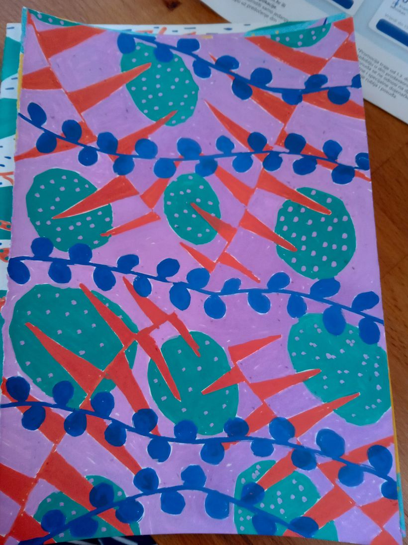 My project for course: Botanical Patterns in a Sketchbook: Conquer the Blank Page 4