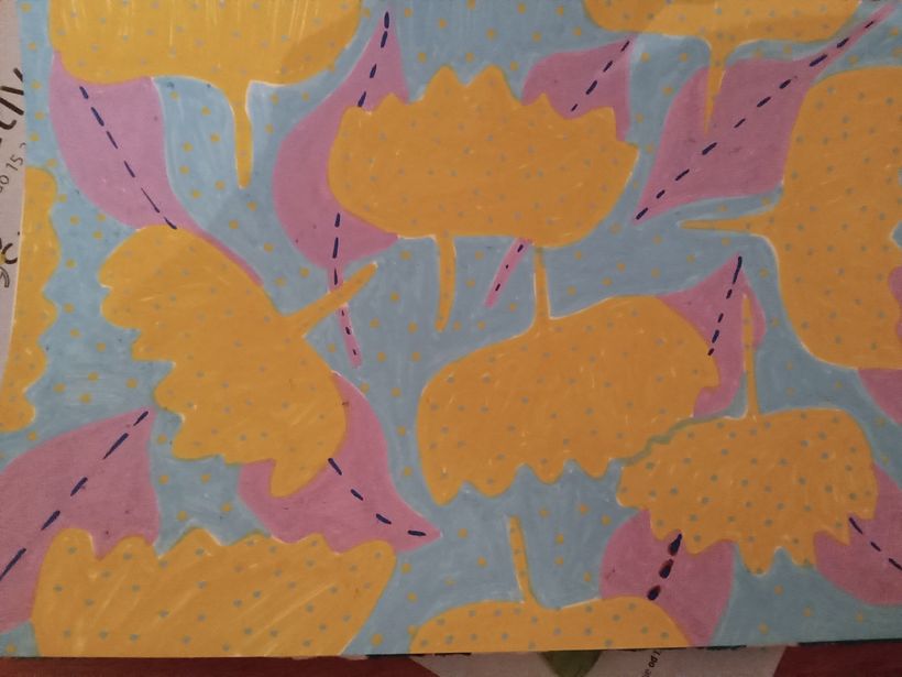 My project for course: Botanical Patterns in a Sketchbook: Conquer the Blank Page 6