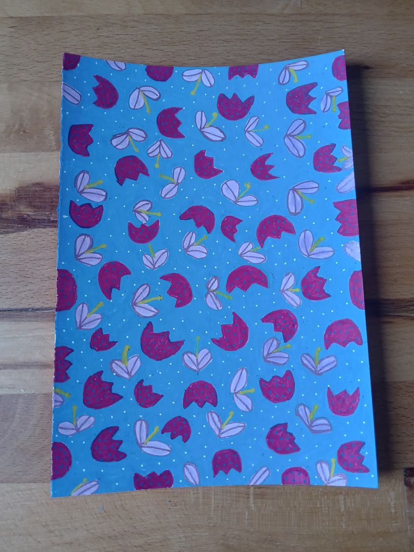 My project for course: Botanical Patterns in a Sketchbook: Conquer the Blank Page 7