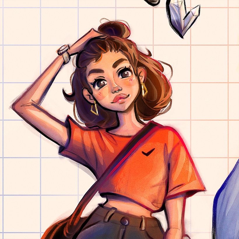 My project for course: Drawing Appealing Characters with Personality 12