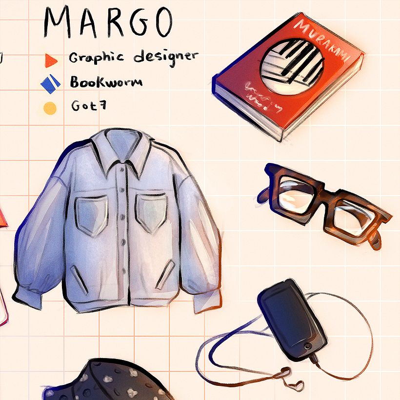 My project for course: Drawing Appealing Characters with Personality 11