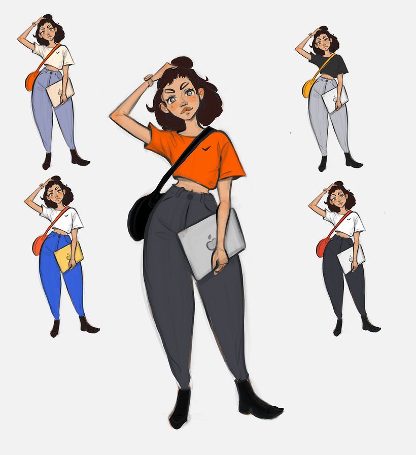 My project for course: Drawing Appealing Characters with Personality 8