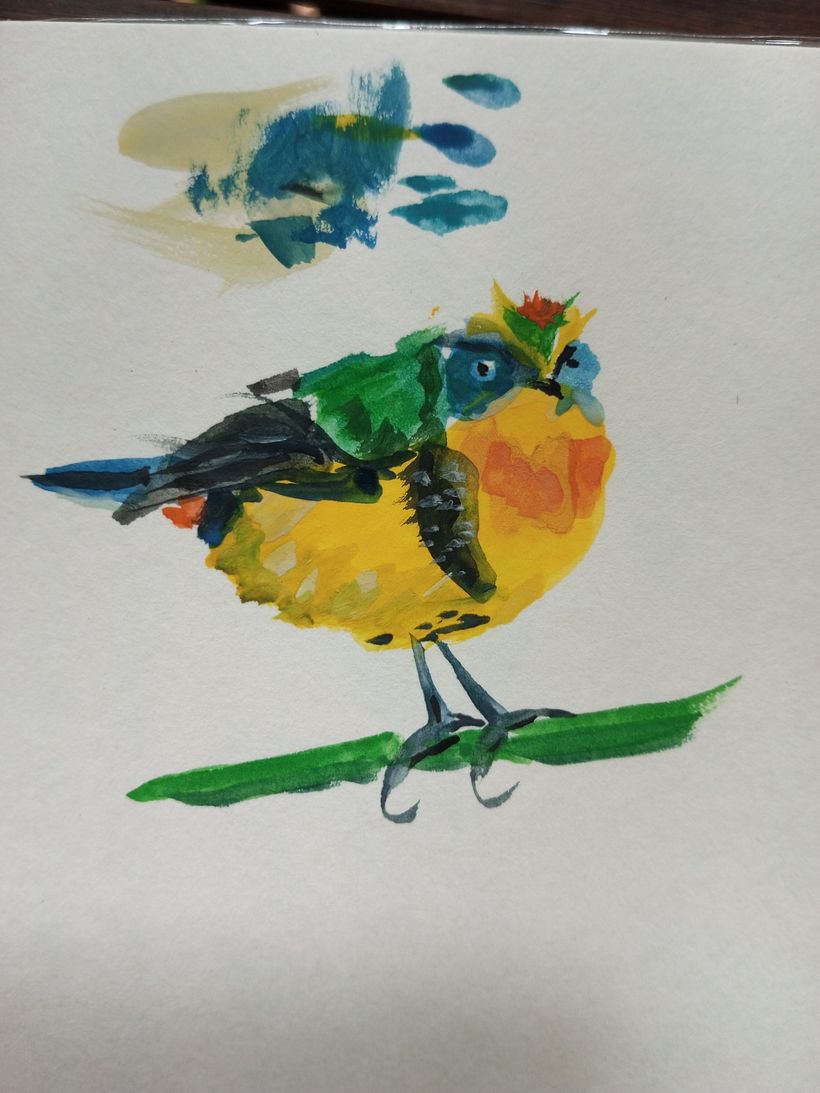My first try on watercolor 