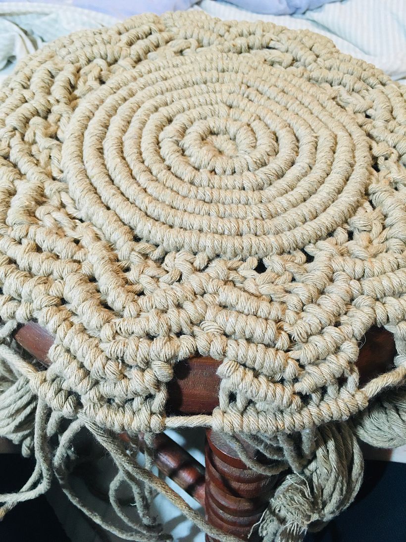 Mi Proyecto del curso: Técnicas de macramé circular 6