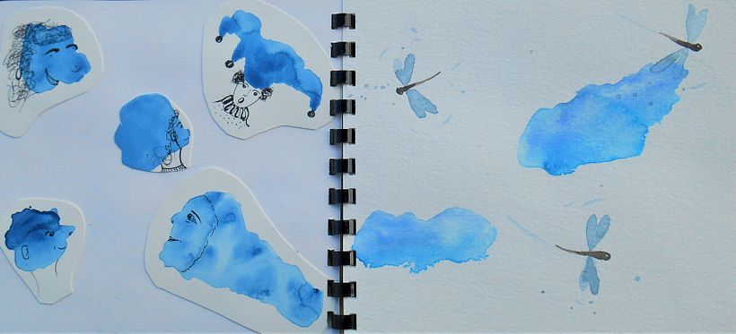 Mon projet du cours : Croquis créatifs à l'aquarelle pour débutants 8