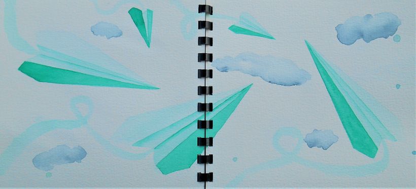 Mon projet du cours : Croquis créatifs à l'aquarelle pour débutants 12