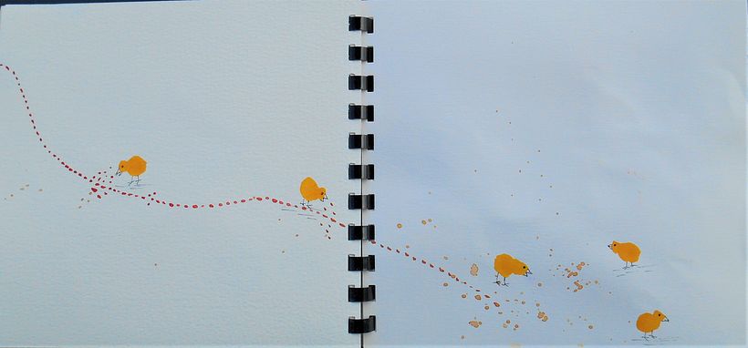 Mon projet du cours : Croquis créatifs à l'aquarelle pour débutants 15