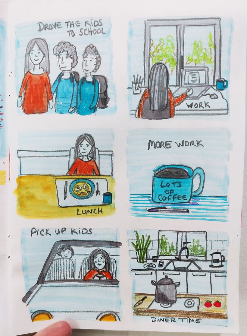 My project for course: Illustrated Life Journal: A Daily Mindful Practice 2