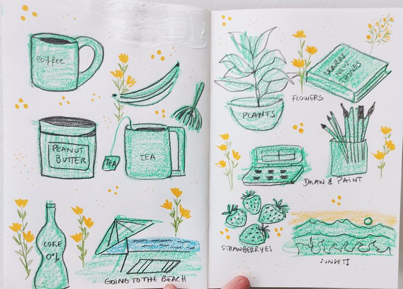My project for course: Illustrated Life Journal: A Daily Mindful Practice 3