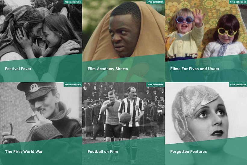 A preview of the film collections available via the free BFI National Archive.