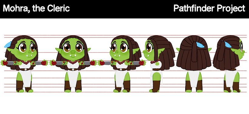 Projeto pessoal estudando Toon Boom para criação de personagens 