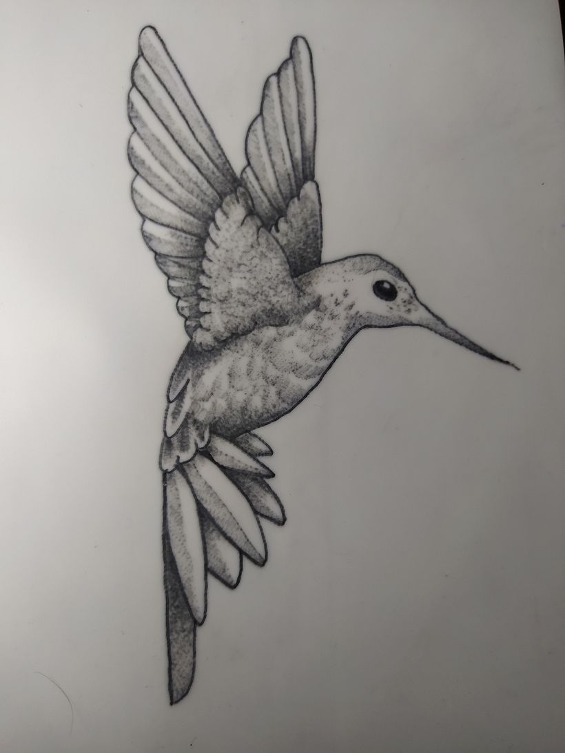 Mi Proyecto del curso: Técnicas de tatuaje blackwork con línea fina 1