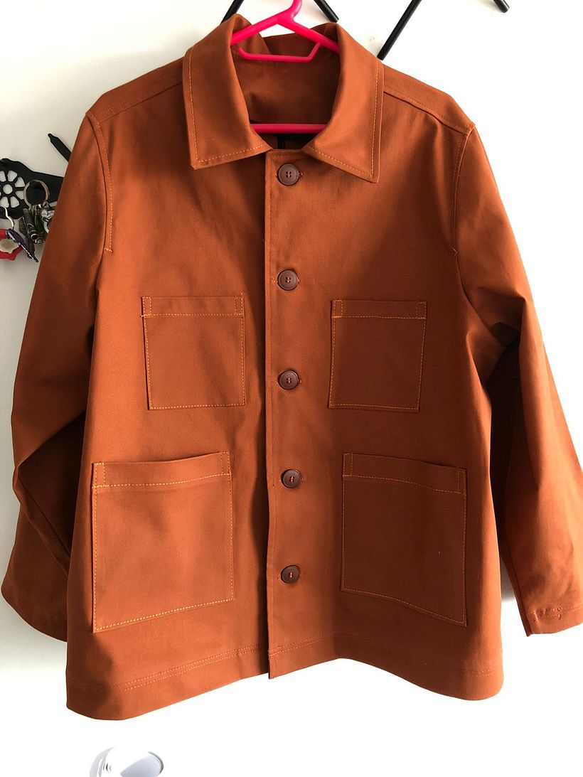 Mi Proyecto del curso: Corte y confección de chaquetas de principio a fin 2