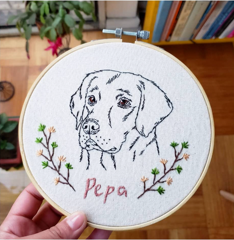Tercer Puppy bordado :)