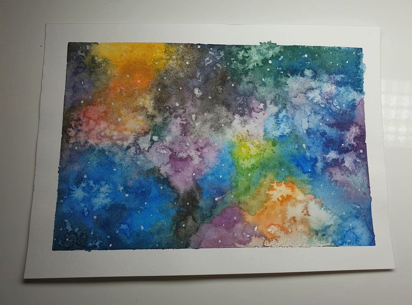 Meu projeto do curso: Técnicas modernas de aquarela 1