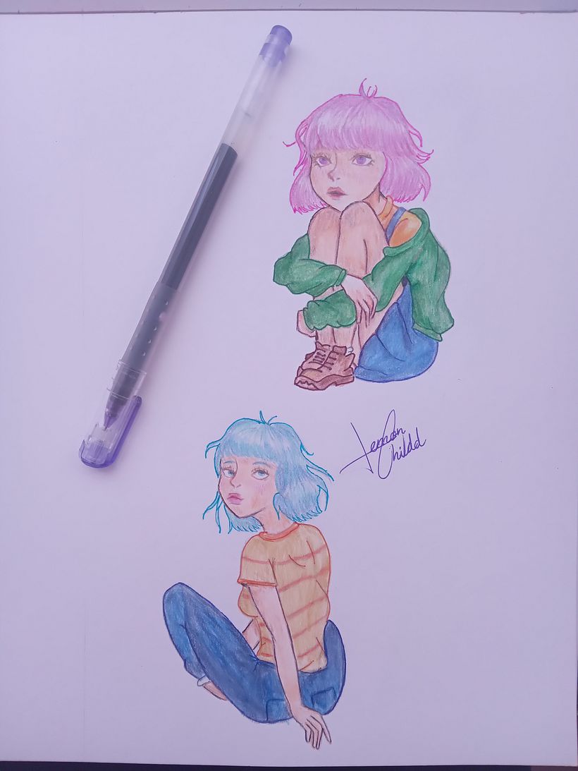 Mi Proyecto del curso: Sketchbook de retrato: explora el rostro humano 6