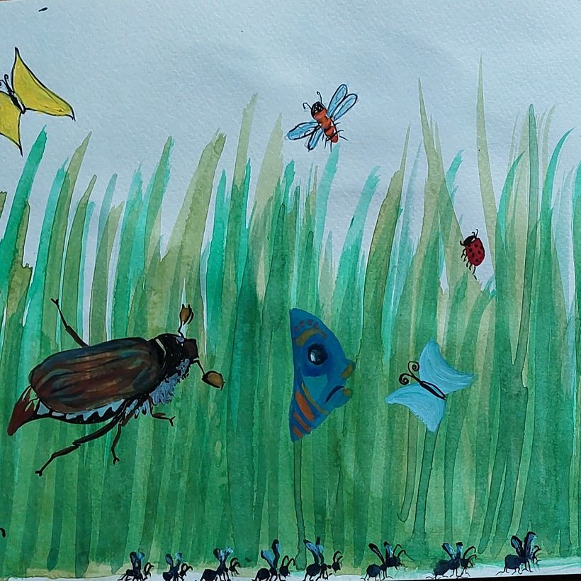 Mein Kursprojekt: Kreatives Sketching mit Aquarell für Anfänger 11