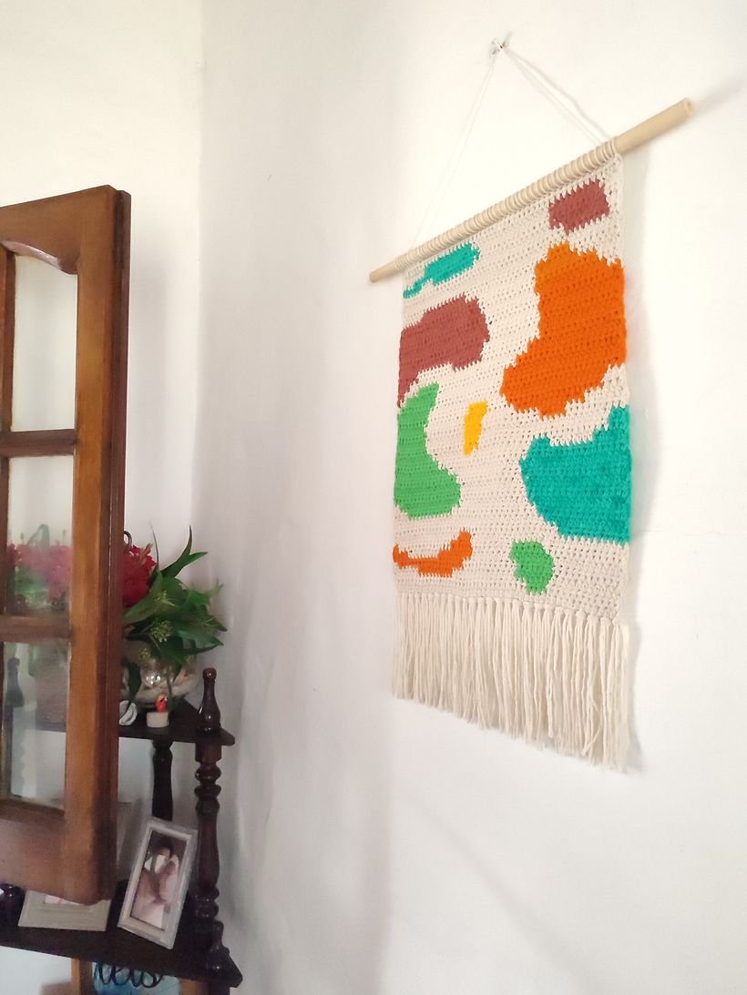 Mi Proyecto del curso: Intarsia crochet: teje tus propios tapices 2