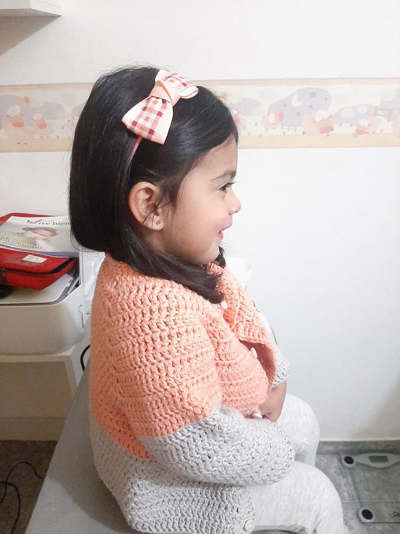 Mi Proyecto del curso:  Top-down: prendas a crochet de una sola pieza 4