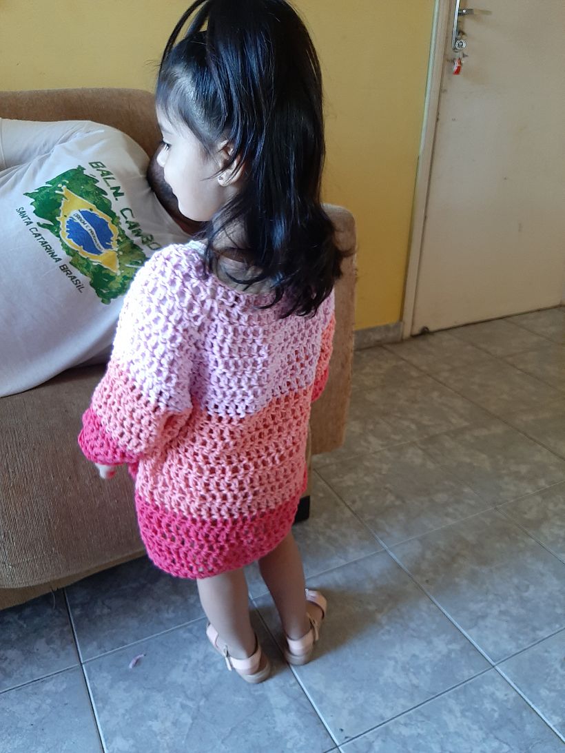 Mi Proyecto del curso:  Top-down: prendas a crochet de una sola pieza 5