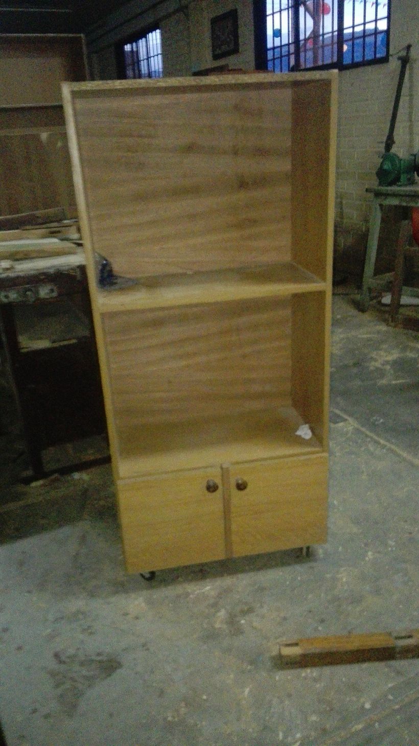 Luego de diseñar lo materializé