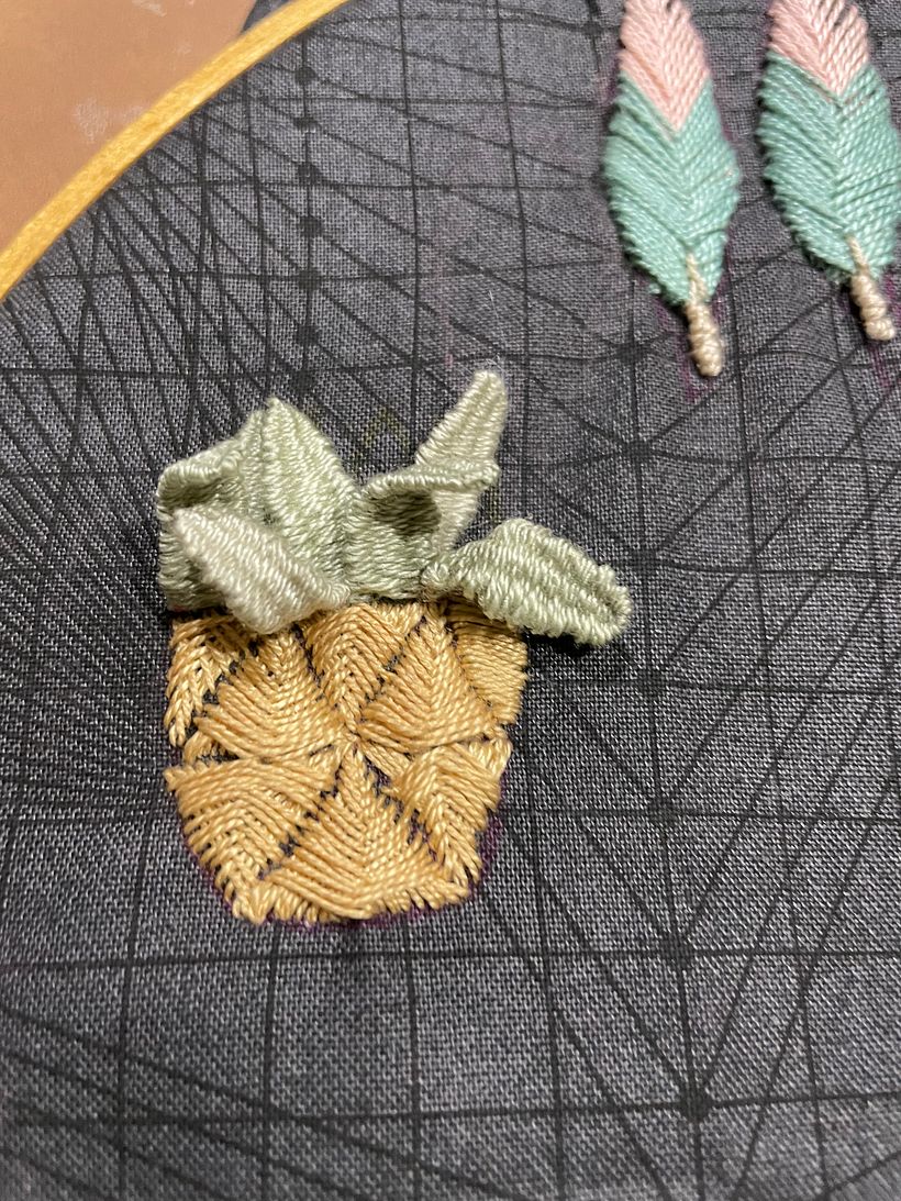 My project for course: Introduction to Raised Embroidery 5