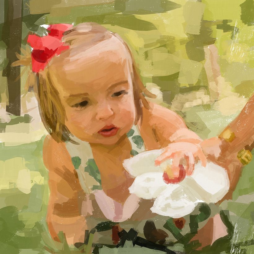 My project for course: Digital Portraits with a Traditional Style in Photoshop 1
