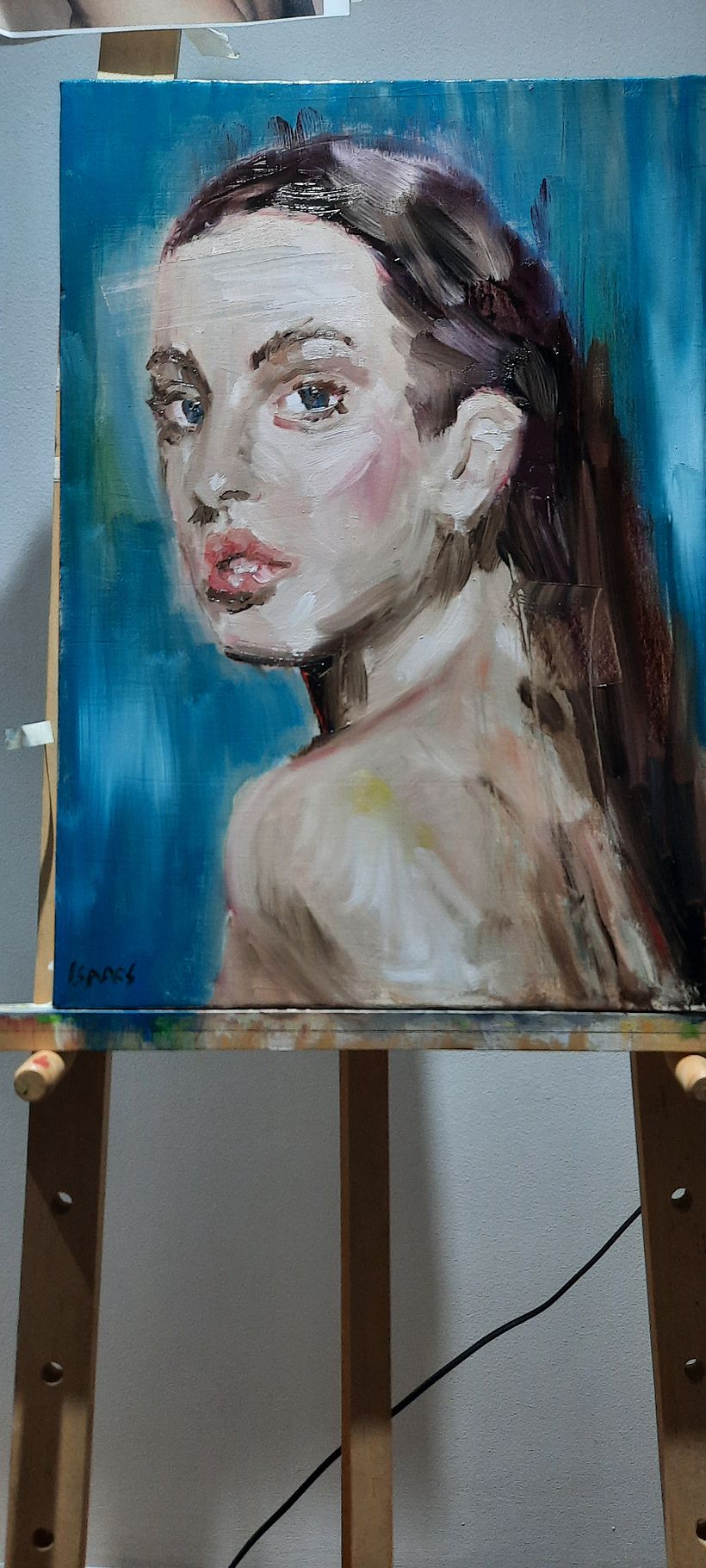 Mi Proyecto del curso: Retratos contemporáneos al óleo 2