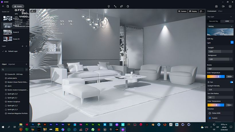 D5 RENDER TEST BY Oscar creativo 6