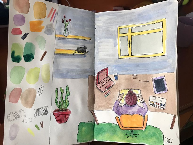My project for course: Exploratory Sketchbook: Find Your Drawing Style 1