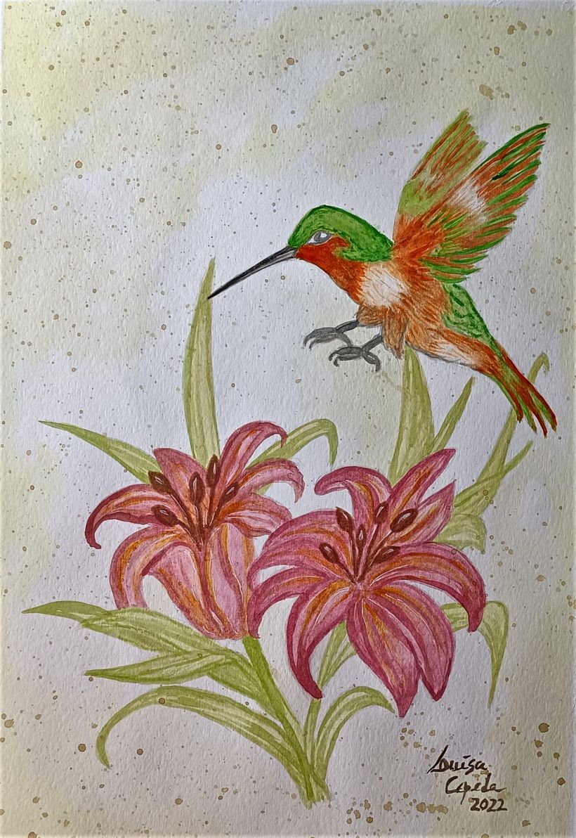Meu projeto do curso: Ilustração botânica com aquarela 2