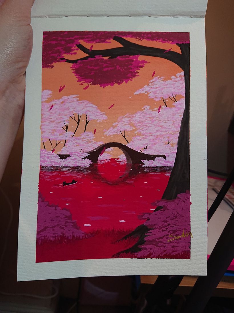 The removal of the masking tape!  So satisfying