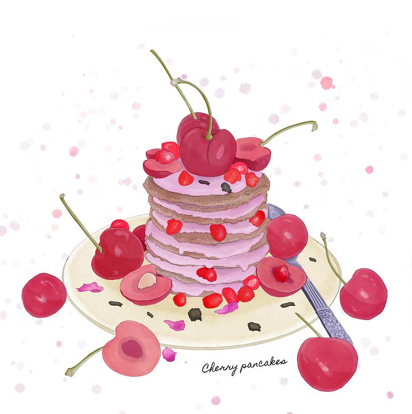 Mi Proyecto del curso:  Ilustración gastronómica con acuarela 1