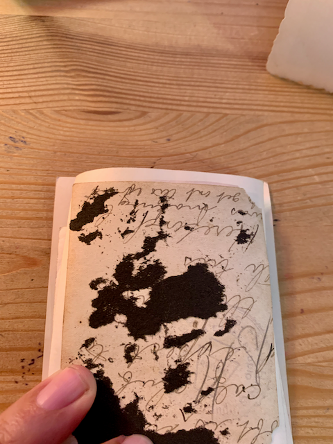 The writer in me is intrigued with the evidence of narrative