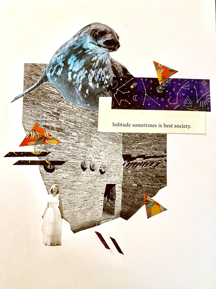 Gluing is tricky! Some items got stuck on a bit crooked.