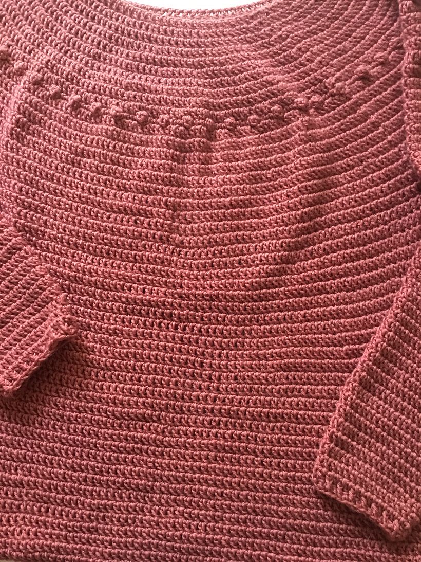 Mi Proyecto del curso: Crochet: diseña prendas y patrones con tejido circular 2