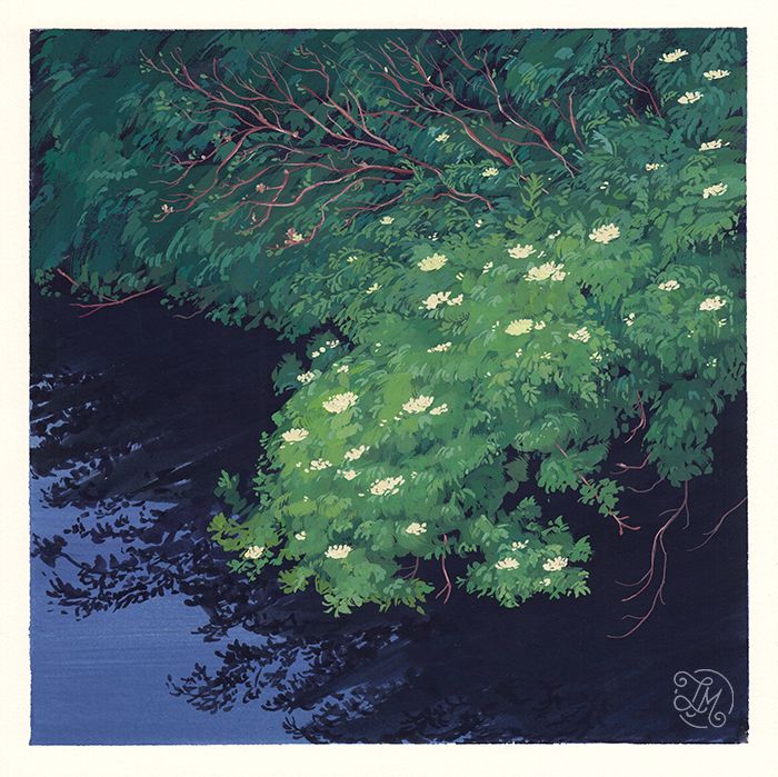 LUSH - Gouache Series 9