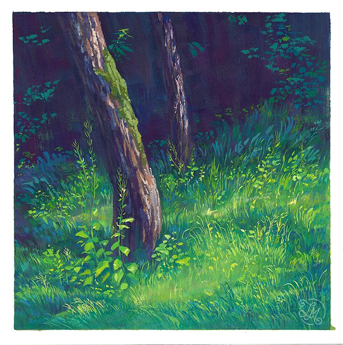 LUSH - Gouache Series 8