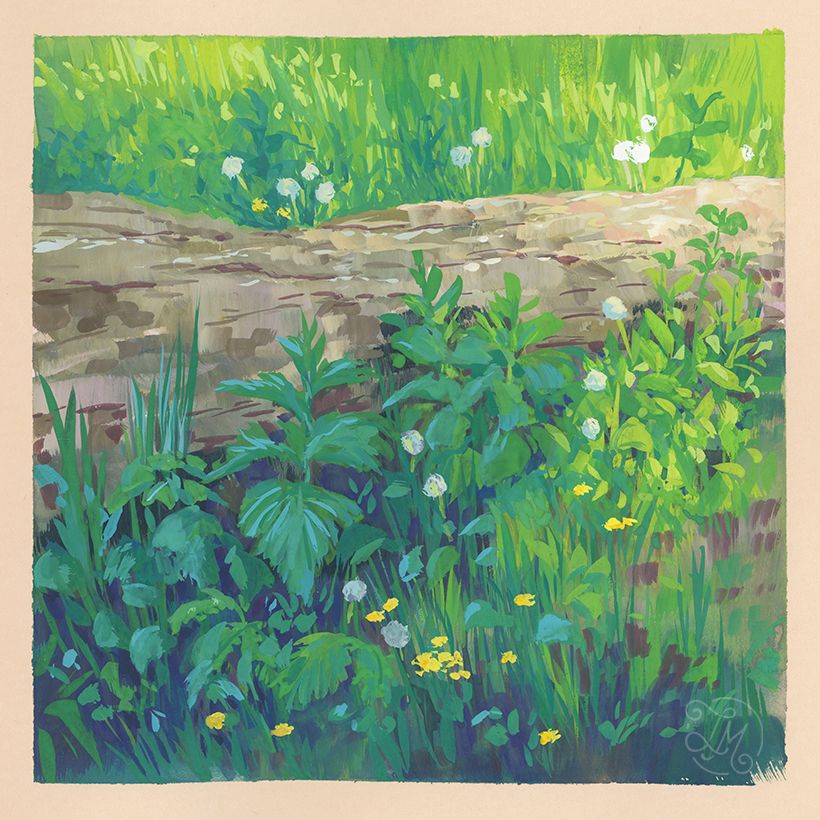 Guaj Boyalı Doğa Eskiz Defteri 8