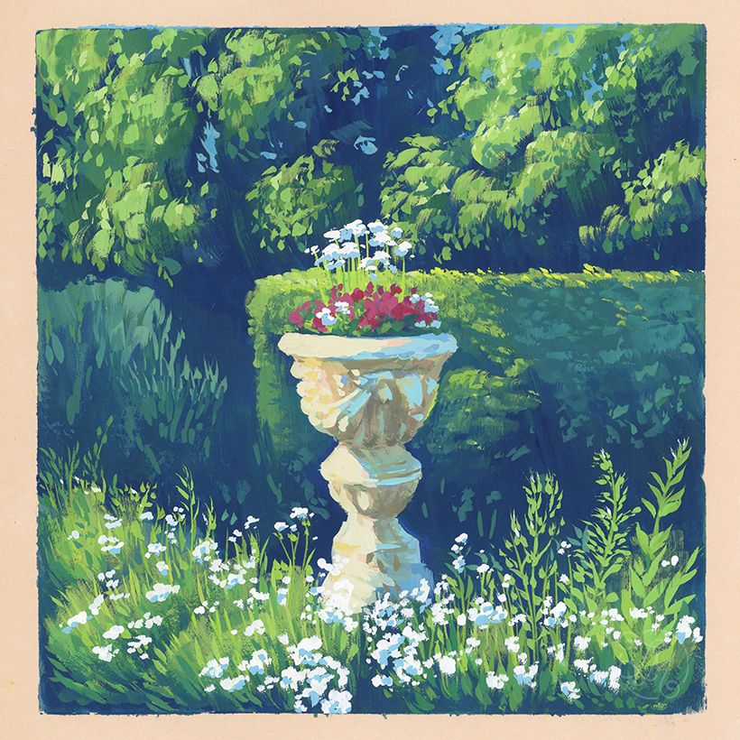 Guaj Boyalı Doğa Eskiz Defteri 12