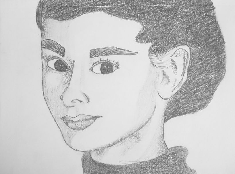 Dibujo con lápiz. Con consejos como tomar puntos de referencia y distribución de los elementos proporcional mejor el dibujo.