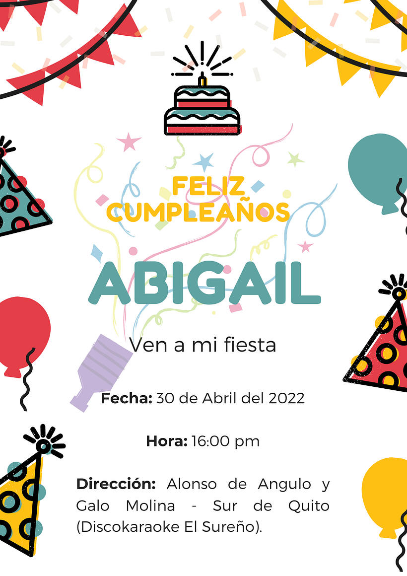 Diseño de la peor tarjeta de cumpleaños - UNIDAD 3