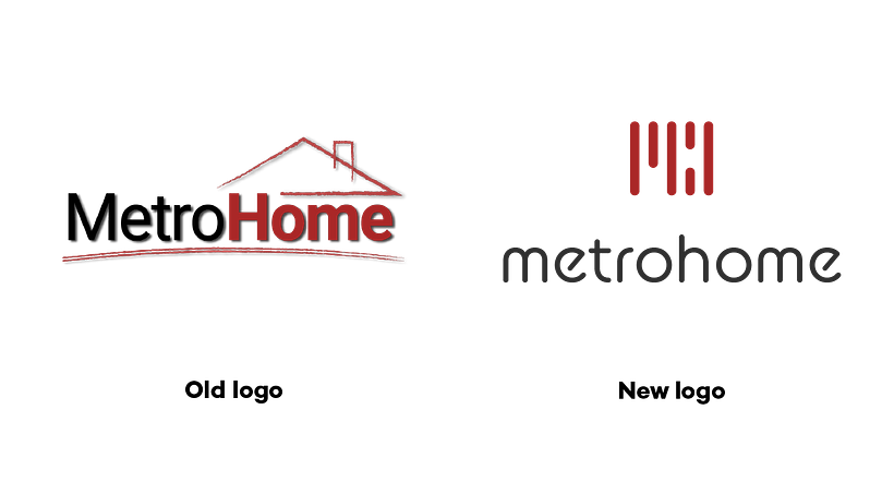 Logo Design: From Concept to Presentation - Metrohome Rebranding 10