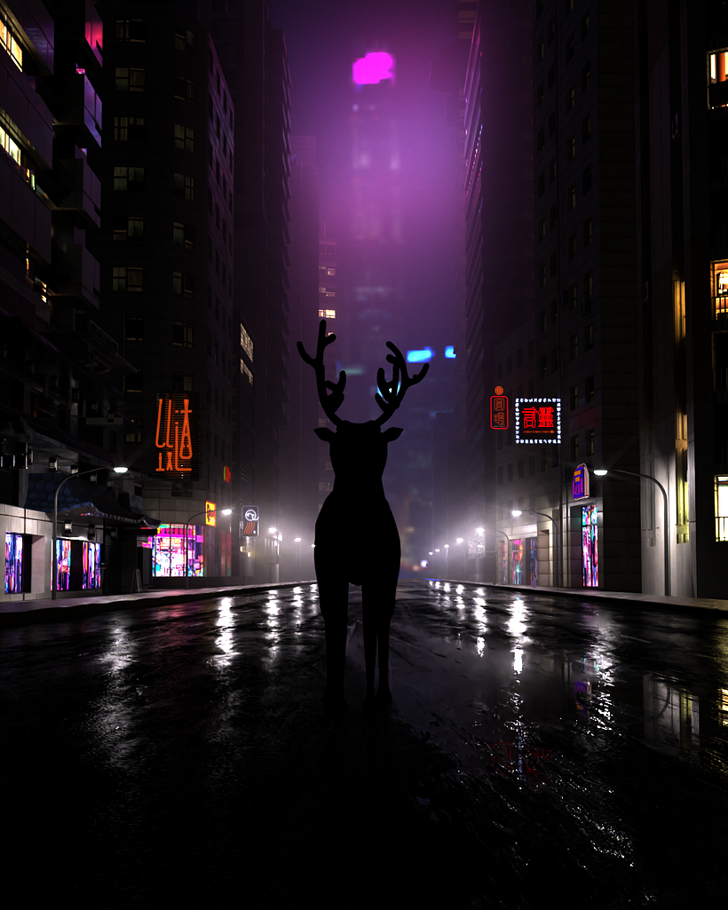 Mi Proyecto del curso: Escenas en 3D inspiradas en la ciencia ficción con Cinema 4D y OctaneRender 1