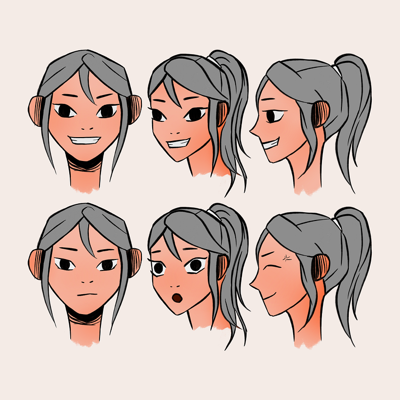 Facial expressions