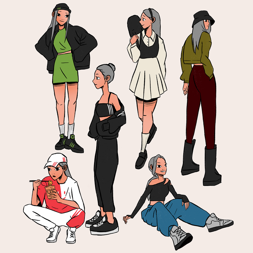 Some poses