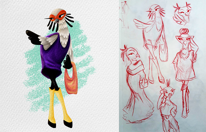 Meu projeto do curso: Design de personagens para animação com Photoshop 3