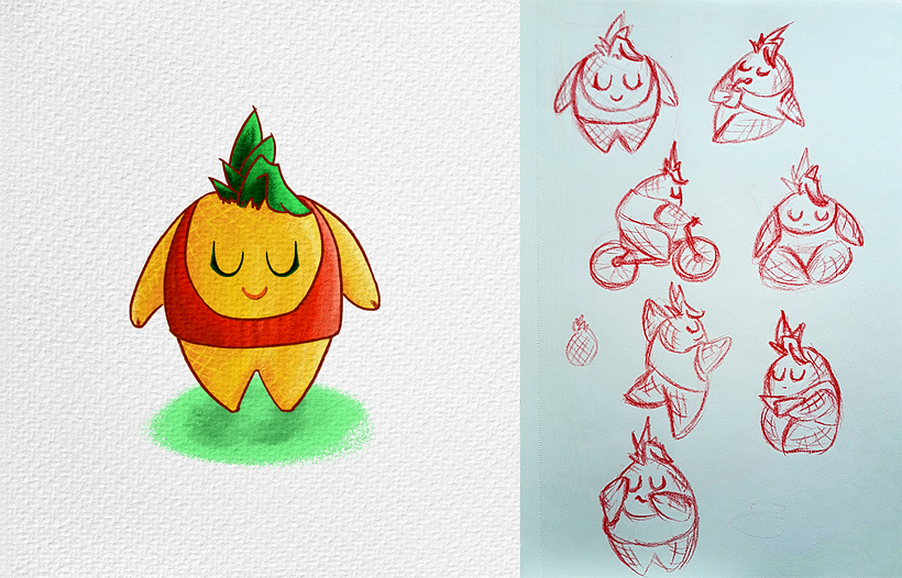 Meu projeto do curso: Design de personagens para animação com Photoshop 5