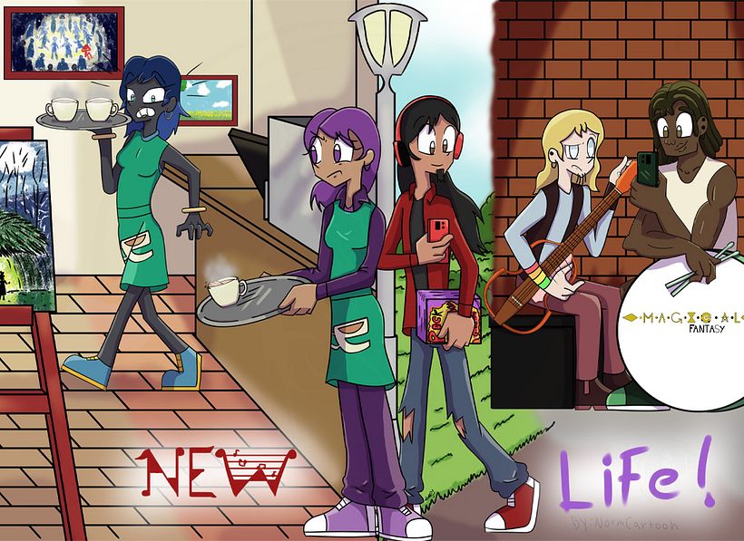 Mi Proyecto del curso: Creación de personajes de estilo cartoon y sus universos 13